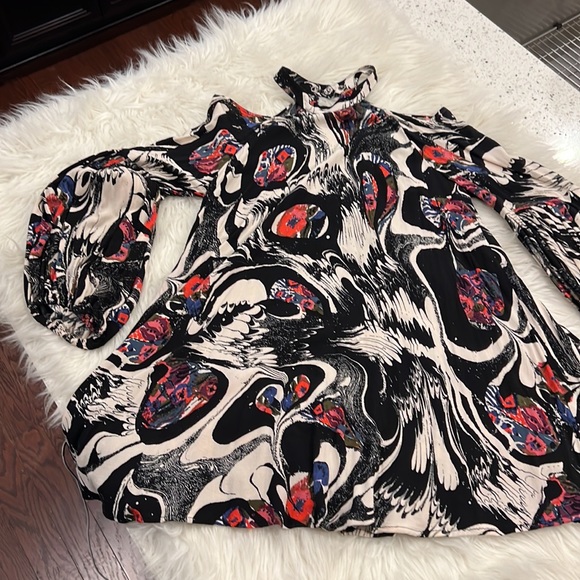 Free People Drift Away Printed Tunic - Picture 9 of 14